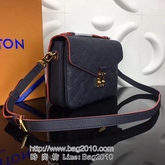 路易威登LV頂級原單Pochette Metis手袋 M41487藍色斜挎包 YDH1596